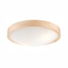 Lampa sufitowa plafon drewniany sosnowy LED 2-punktowy wypukły 37 cm LD-PD-8.2 SOSNA