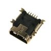 Gniazdo; miniUSB B; mUSBgs; USB 2.0; czarny; powierzchniowy (SMD); kątowe 90°; nikiel; Connfly; RoHS