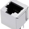 encitech RJJS-88-142-E7V-022 złącze żeńskie do wbudowania pionowego RJ45 encitech RJJS-88-142-E7V-022 3257-0005-02 złącz