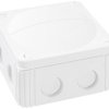 Skrzynka przyłączeniowa Wiska Combi 607/leer/W, IP66/IP67, (D x S x W) 110 x 110 x 66 mm, biały, 1 szt.
