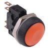IRR8Z292 APEM Orange Round 16mm Momentary Push Button Switch DPDT 5A IP67