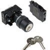 Wyłącznik kluczykowy, SPDT 2-Way, -25 → +70°C