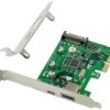 Karta PCI-Express Conceptronic EMRICK USB 3.2 Gen 2 PCI-Express-Karte, 1-Port-USB-C und 1-Port-USB-A EMRICK09G PCIe