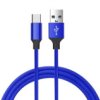 Kabel Usb - Usb Typ C Niebieski 1,5M Va0003 Vayox