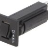Wyłącznik Nadprądowy Uznam: 250Vac 32Vdc 12A Spst-Nc Na Panel 2-1393250-7