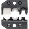 Matryca do zaciskarki Złącza kabli solarnych MC4 Knipex 6mm² Szczypce uniwersalne do zagniatania - 97 43 200