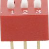 Przełącznik DIP Conrad DS- 03, 3 x On / Off, 3-Pin