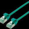 21453330 Patchkabel Cat.6a (Class EA) U/FTP, Slim, grün, 0.15 m
