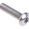 Śruba imbusowa M3 długość 12mm Gniazdo sześciokątne wypukłe Stal nierdzewna RS PRO