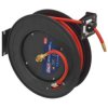Sealey SA85 Retractable Air Hose Steel Reel 20mtr Ø10mm ID Rubber Hose