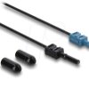 91024 POF Plastic Fiber Optic Cable, HFBR 4531-4533Z, Simplex, 2 m