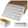 Listwa elektroinstalacyjna kanał kablowy BKK 25x16mm korytko z pokrywą i taśmą montażową 2-stronną KARTON=168m (84szt) NEKU