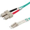 FO Cable 50/125ym OM3 cyan LC-SC, 3m