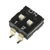 Przełącznik DIP 2-pozycyjny DPST SMD 25 mA przy 24 V DC -20 → +70°C
