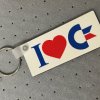 Keychain I love C64 / I adore my 64