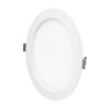 Oprawa sufitowa LED DONA podtynkowa okrągła Światło białe ciepłe LSP-15WO-230