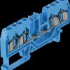 280-834 4-conductor feed-through terminal, blue