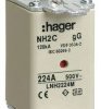Hager LNH2224M Bezpiecznik NH 224 A 3 szt.