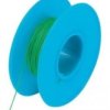 AWG26G-15 Drut w izolacji KYNAR d=0.40 mm zielony (rolka 15m)