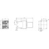 Stycznik AC-3, 7.5KW/400V, 2NO+2NC, AC 230V, 50/60 HZ, 3- POLOWY, ROZMIAR S00, 3RT2018-1AP04-3MA0
