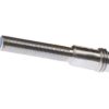 Czujnik indukcyjny M5x0,5 38 mm quasi w jednej płaszyźnie Sn: 2,5 10-30 V DC PNP NO złącze M8 3-pinowe IP67 srebro IB05017H