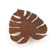 Kinkiet drewniany liść MONSTERA Czarny/Orzech 3xG9 5427 TK Lighting