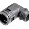 Dławnica kątowa do węża osłonowego M40 IP68 SILVYN KLICK 90 stopni 40x1,5/2 szara 55501220 /10szt./