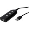 Digitus AB-50001-1 USB hub 4 ports USB type A USB 2.0 480 MBit/s Black