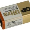 Bateria; alkaliczna; 6LR61 6F22 9V; 9V; 16,5x25,5x48,5mm; GP Batteries; 9V 6F22 6LR61