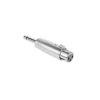 PRZEJŚCIÓWKA ADAPER JACK 6,3 - GNIAZDO MIKROFONOWE XLR ŻEŃSKI CANON