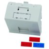 Module mounting, white, flush mounting, for AMJ, UMJ-K, 100021429