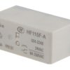 Przekaźnik mocy 24V ac DPDT RS PRO 750mW, montaż PCB 350Ω Otwór przezierny