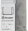 Current-surge relay, 2 Form A (N/O), 16 A, 250 V, 20.22.8.024.4000