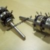 Potencjometr obrotowy 2x100k Ohm logarytmiczny