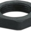 Nut, PG16, W 30 mm, H 6 mm, PA, 3241227