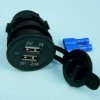 PODW.ŁAD.USB LED BLUE 12-24V/3,1A