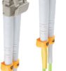 FO duplex patch cable, LC to LC, 10 m, OM5, multimode 50/125 µm, BS07-500715