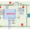 Automotive 6-S battery junction box current sense UIR sensor with vertical interface