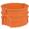 Puszka podtynkowa ZZ60KFw 60 mm płytka łączona z wkrętami pomarańczowa 33263008 SIMET