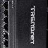 TI-PG80 8-Port Industrie Gigabit PoE+ DIN-Rail switch