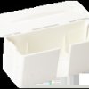 Light connection box, 3 pole, white, 542153