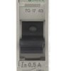 Wyłącznik termiczny 500mA 1-biegunowy Schneider Electric TeSys TeSyS GB2 Szyna DIN