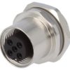 Gniazdo M12 5-Pin Żeńskie Kod A-Devicenet Canopen Ip67 T4133012051-000