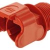 Screw-in housing, PA, longitudinal bow locking, IP20/IP40, 09930010102