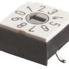 Przełącznik DIP 10-pozycyjny SPST SMD 150 mA przy 24 V DC -20 → +85°C