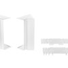 Simon Connect Regulowany Kąt Wewnętrzny Cabloplus 185X55mm Czysta Biel...