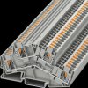3211832 Double-deck terminal block, PTTBS 4, gray