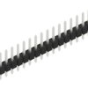 Pin header, 20 pole, pitch 2.54 mm, straight, black, 10048077
