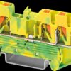 3209565 Green PE terminal block, PT 2.5-Twin