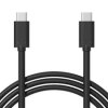 Kabel USB3.1 wtyk C - wtyk C, 1m czarny; PCH